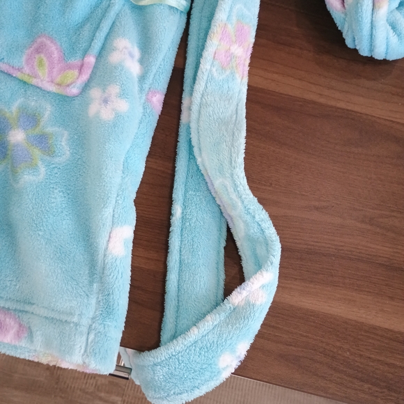 Sonoma Aqua Floral Women's Robe - Picture 2 of 5